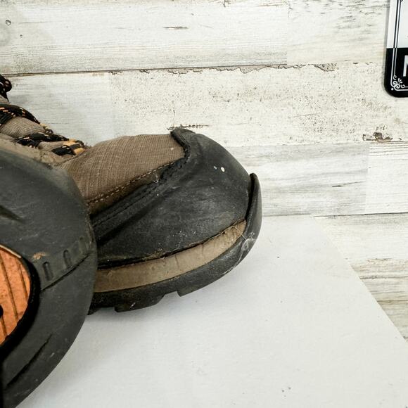 Wolverine Mens Fletcher Hiking Trail Boots Gray Black Lace Up Waterproof 13 - Picture 4 of 10